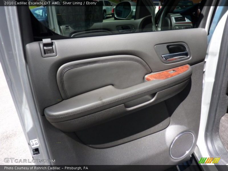 Silver Lining / Ebony 2010 Cadillac Escalade EXT AWD
