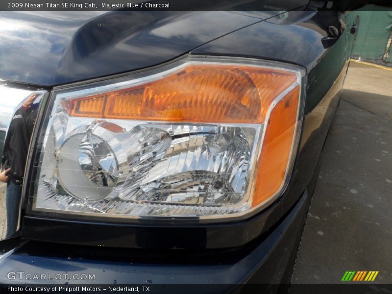 Majestic Blue / Charcoal 2009 Nissan Titan SE King Cab