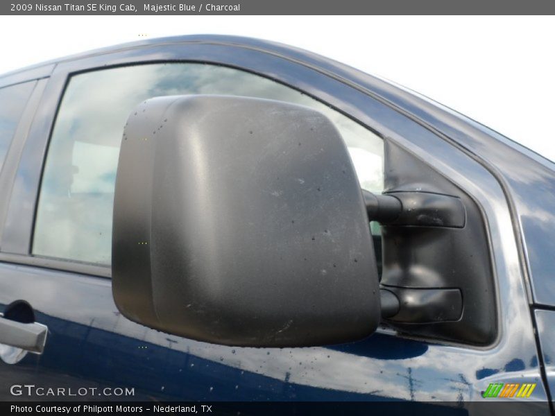 Majestic Blue / Charcoal 2009 Nissan Titan SE King Cab