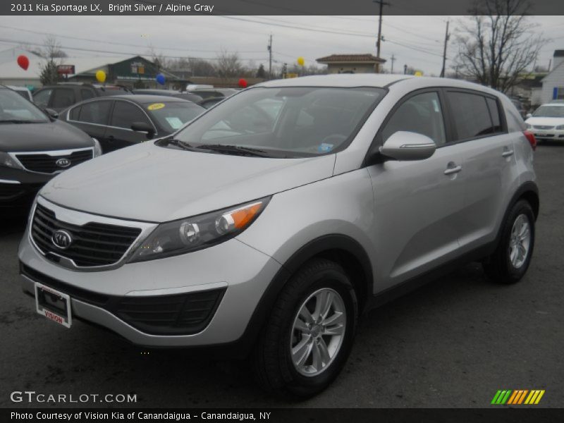 Bright Silver / Alpine Gray 2011 Kia Sportage LX