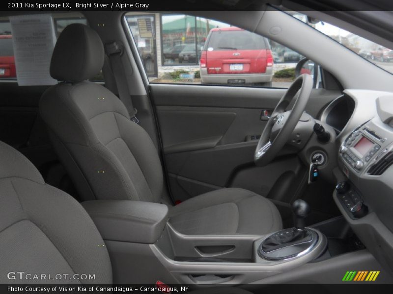 Bright Silver / Alpine Gray 2011 Kia Sportage LX
