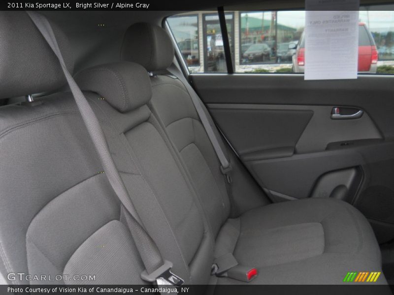 Bright Silver / Alpine Gray 2011 Kia Sportage LX