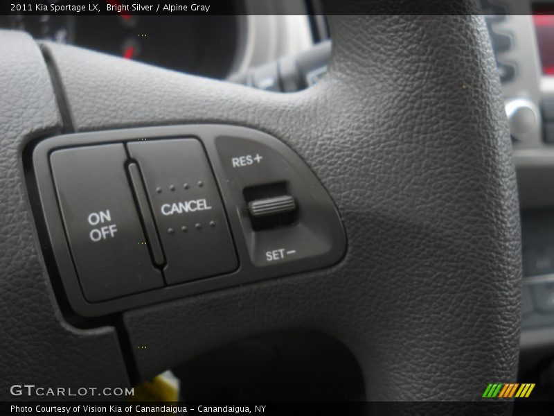 Bright Silver / Alpine Gray 2011 Kia Sportage LX