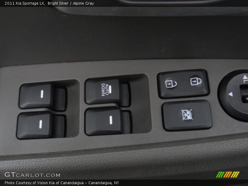Bright Silver / Alpine Gray 2011 Kia Sportage LX