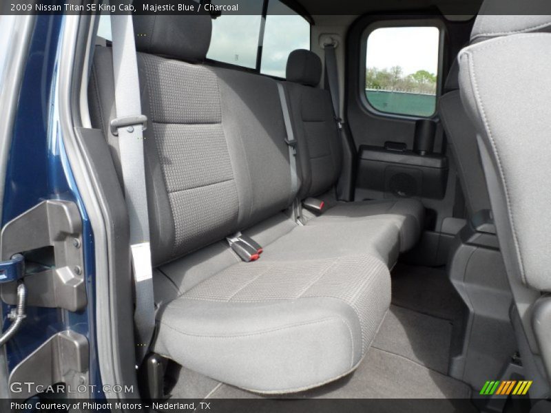  2009 Titan SE King Cab Charcoal Interior