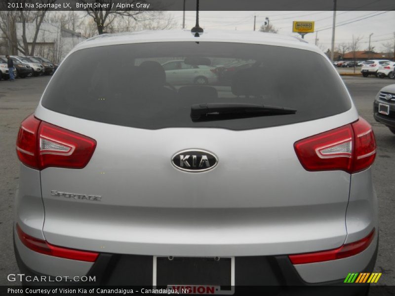 Bright Silver / Alpine Gray 2011 Kia Sportage LX