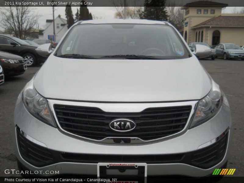 Bright Silver / Alpine Gray 2011 Kia Sportage LX