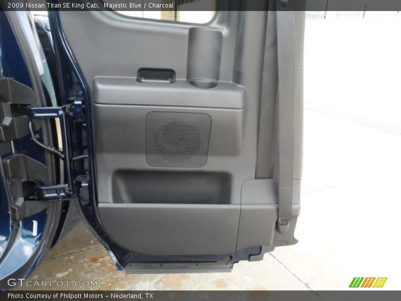 Majestic Blue / Charcoal 2009 Nissan Titan SE King Cab