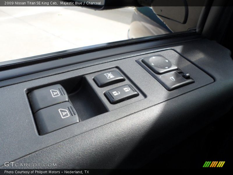 Majestic Blue / Charcoal 2009 Nissan Titan SE King Cab
