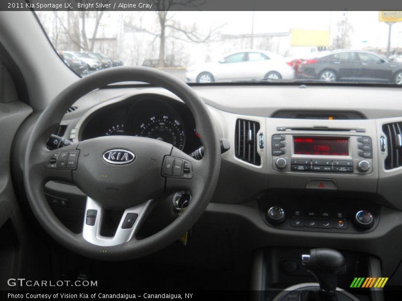 Bright Silver / Alpine Gray 2011 Kia Sportage LX
