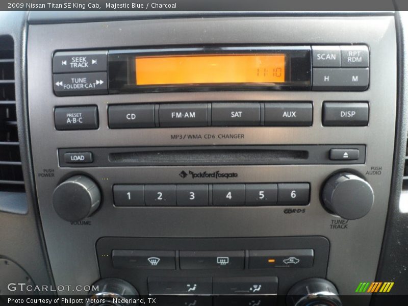 Audio System of 2009 Titan SE King Cab