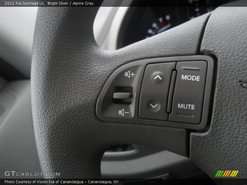 Bright Silver / Alpine Gray 2011 Kia Sportage LX