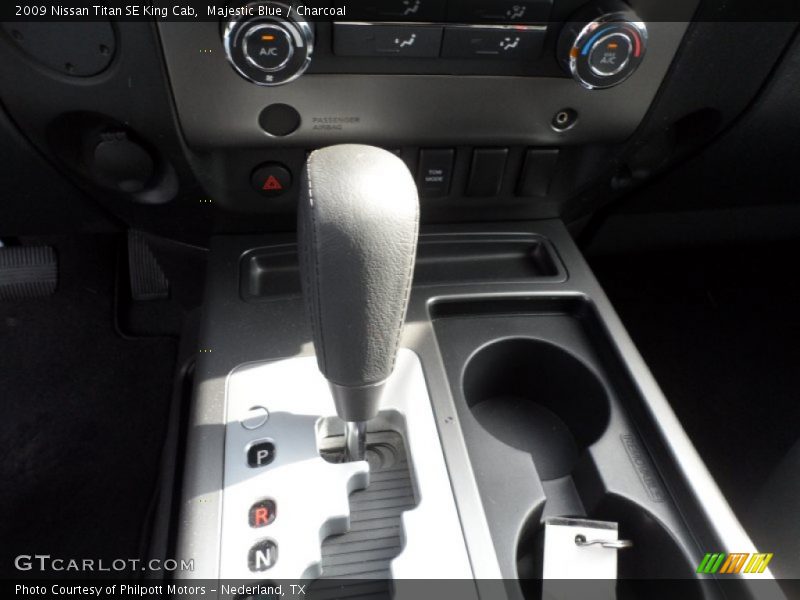 Majestic Blue / Charcoal 2009 Nissan Titan SE King Cab