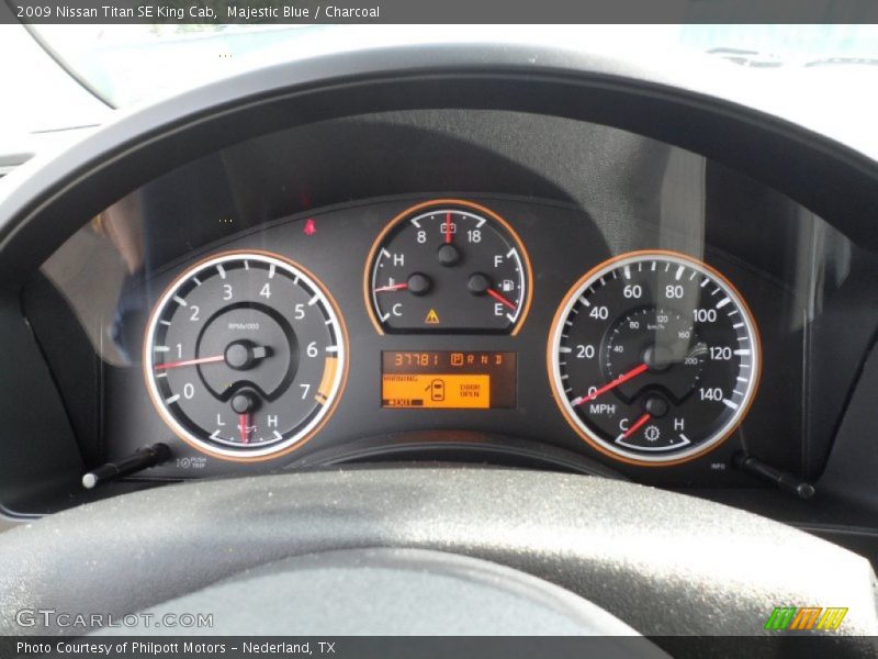  2009 Titan SE King Cab SE King Cab Gauges