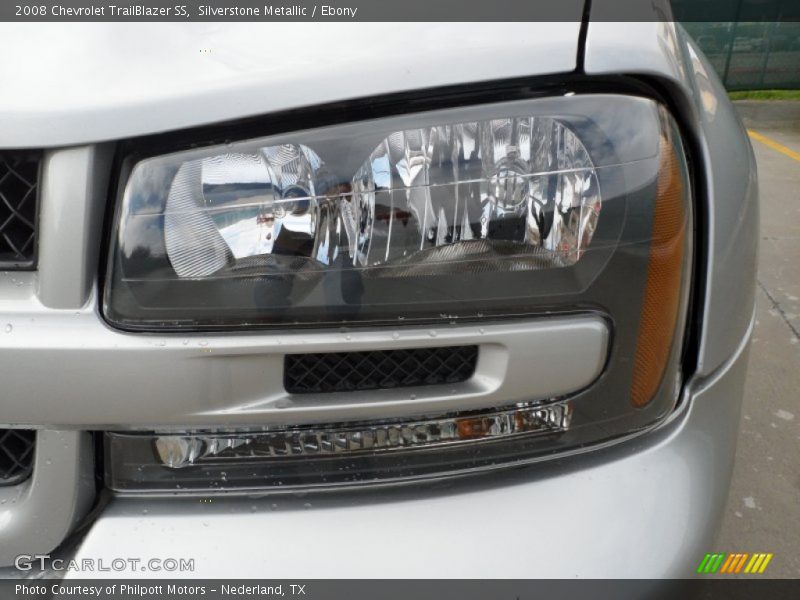 Silverstone Metallic / Ebony 2008 Chevrolet TrailBlazer SS