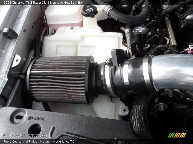 Silverstone Metallic / Ebony 2008 Chevrolet TrailBlazer SS