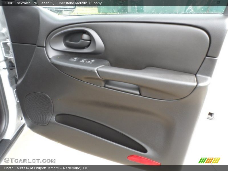 Silverstone Metallic / Ebony 2008 Chevrolet TrailBlazer SS