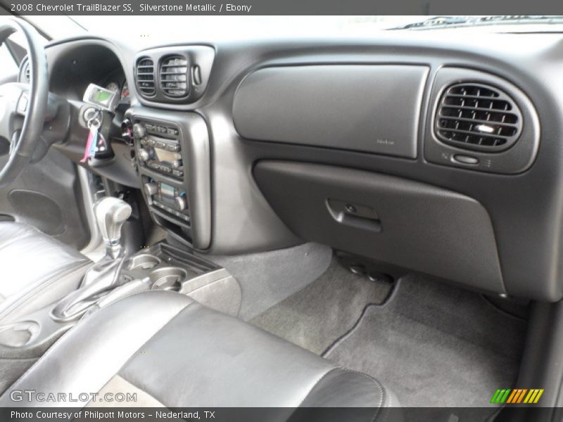 Silverstone Metallic / Ebony 2008 Chevrolet TrailBlazer SS