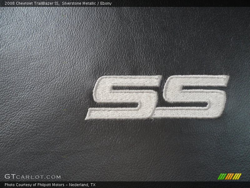 Silverstone Metallic / Ebony 2008 Chevrolet TrailBlazer SS