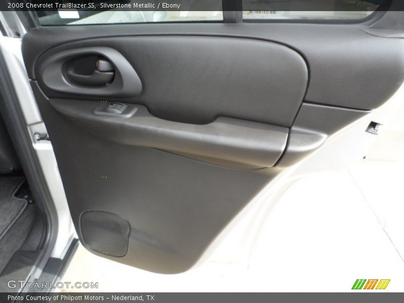 Silverstone Metallic / Ebony 2008 Chevrolet TrailBlazer SS
