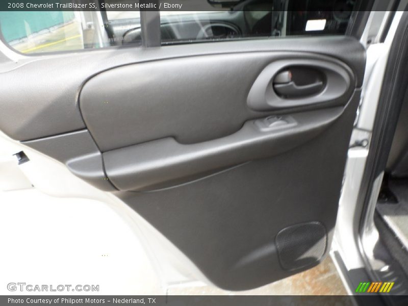 Silverstone Metallic / Ebony 2008 Chevrolet TrailBlazer SS