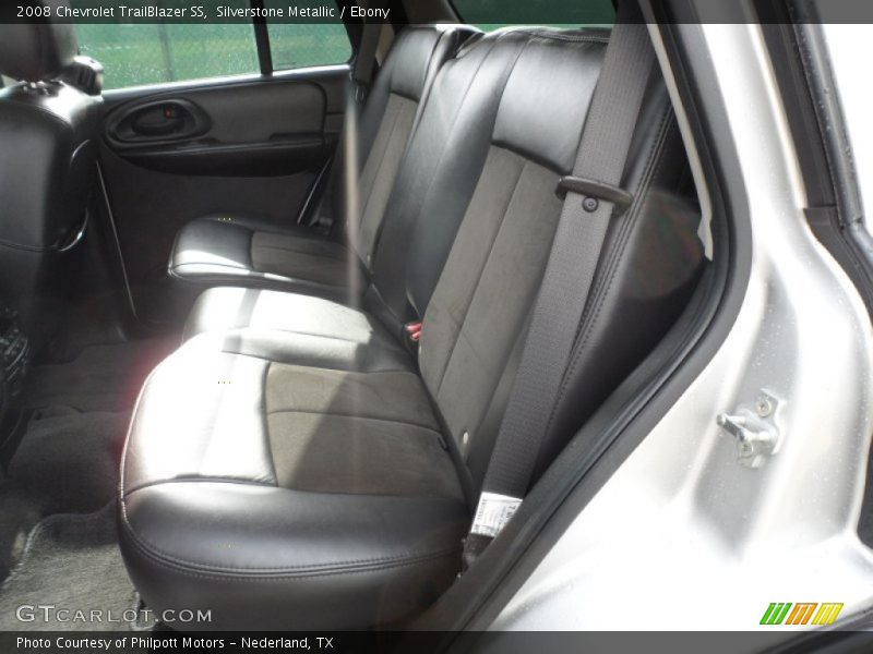 Silverstone Metallic / Ebony 2008 Chevrolet TrailBlazer SS
