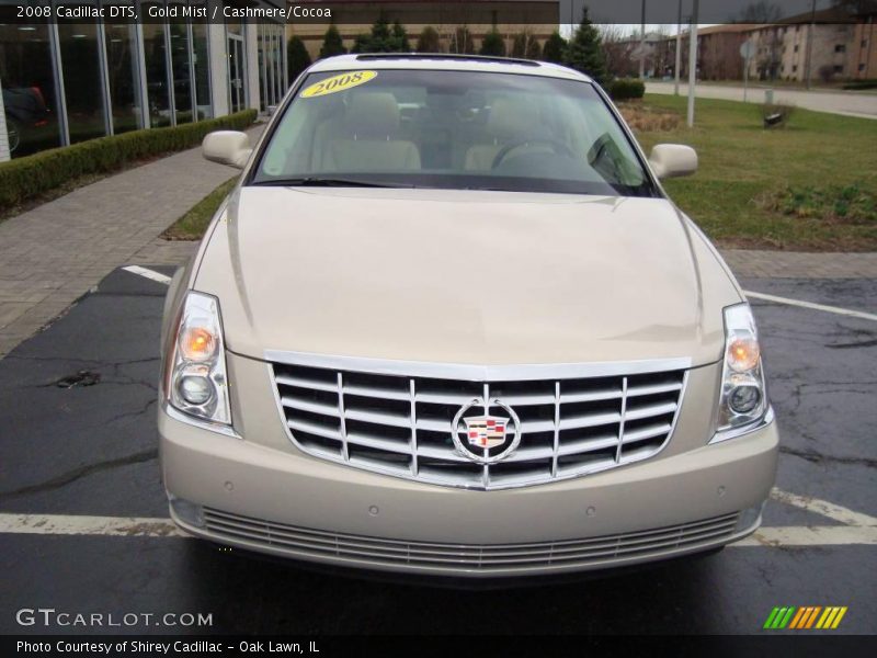 Gold Mist / Cashmere/Cocoa 2008 Cadillac DTS