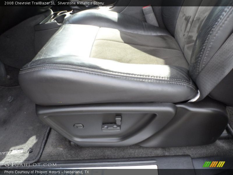 Silverstone Metallic / Ebony 2008 Chevrolet TrailBlazer SS