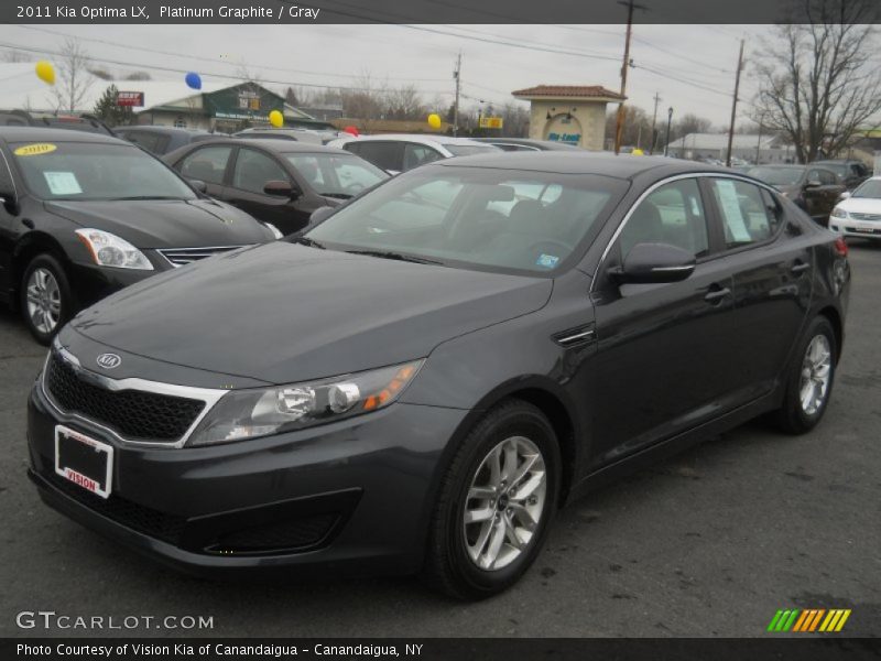 Platinum Graphite / Gray 2011 Kia Optima LX