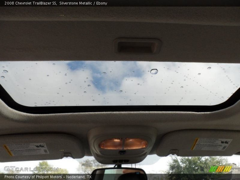 Silverstone Metallic / Ebony 2008 Chevrolet TrailBlazer SS