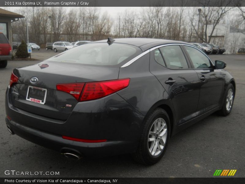 Platinum Graphite / Gray 2011 Kia Optima LX