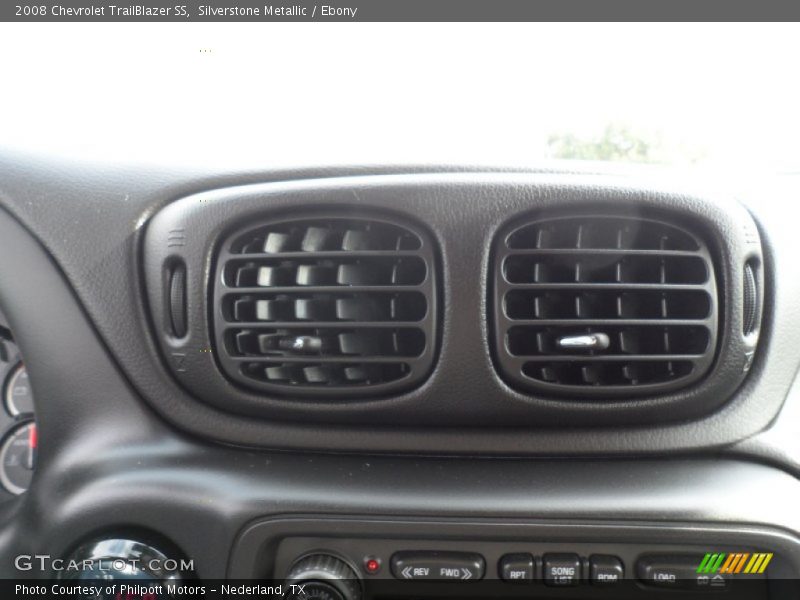 Silverstone Metallic / Ebony 2008 Chevrolet TrailBlazer SS