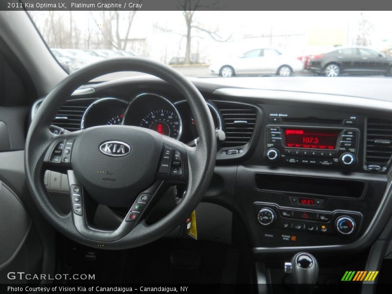 Platinum Graphite / Gray 2011 Kia Optima LX