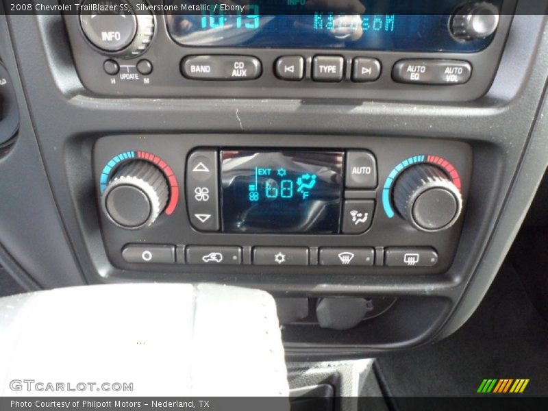 Controls of 2008 TrailBlazer SS