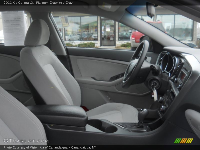 Platinum Graphite / Gray 2011 Kia Optima LX
