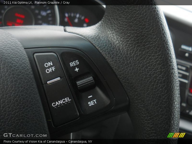 Platinum Graphite / Gray 2011 Kia Optima LX