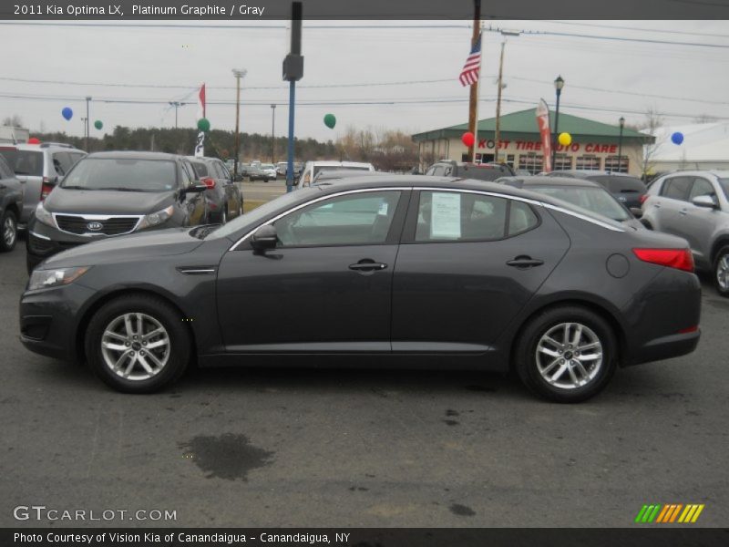Platinum Graphite / Gray 2011 Kia Optima LX