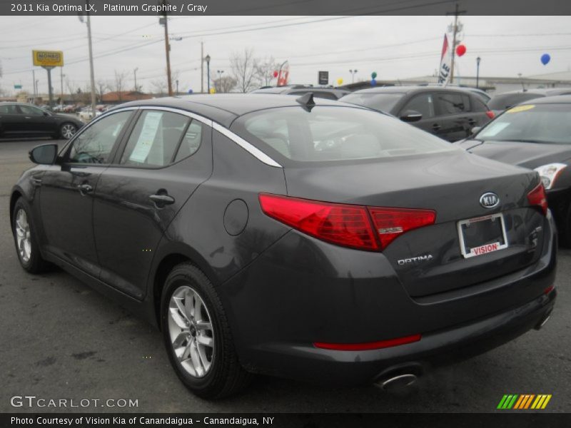 Platinum Graphite / Gray 2011 Kia Optima LX