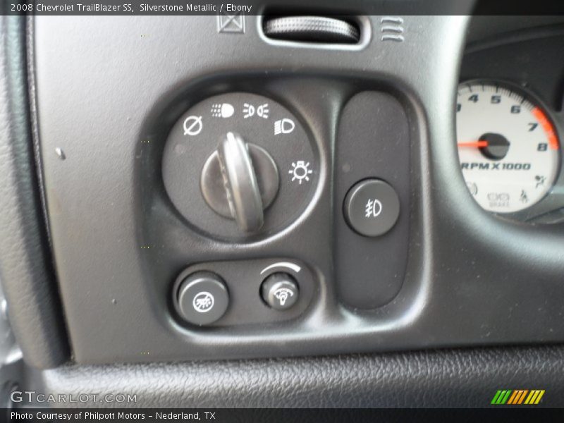 Silverstone Metallic / Ebony 2008 Chevrolet TrailBlazer SS