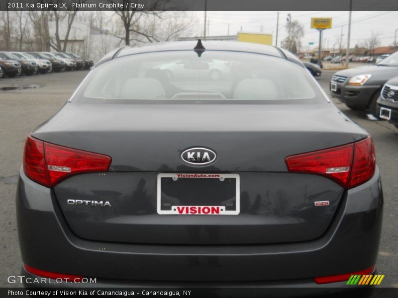 Platinum Graphite / Gray 2011 Kia Optima LX