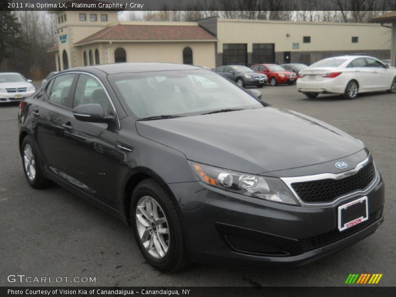 Platinum Graphite / Gray 2011 Kia Optima LX