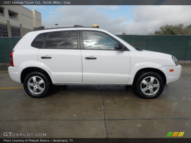  2007 Tucson GLS Nordic White