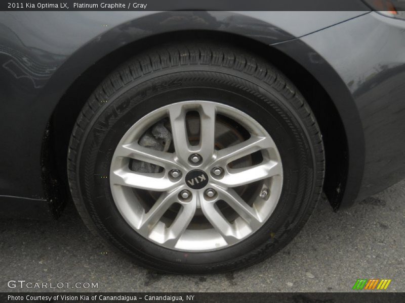 Platinum Graphite / Gray 2011 Kia Optima LX