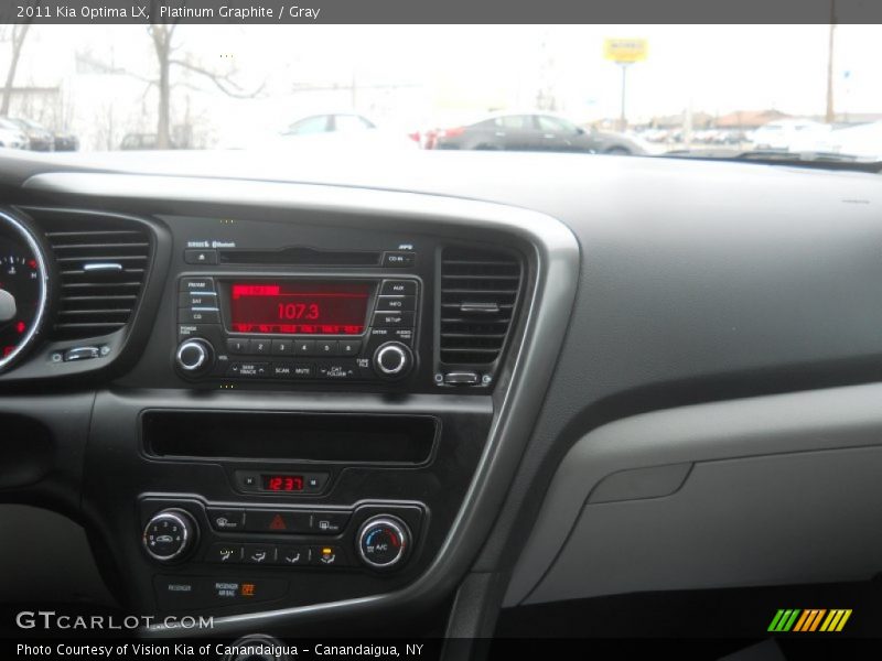 Platinum Graphite / Gray 2011 Kia Optima LX