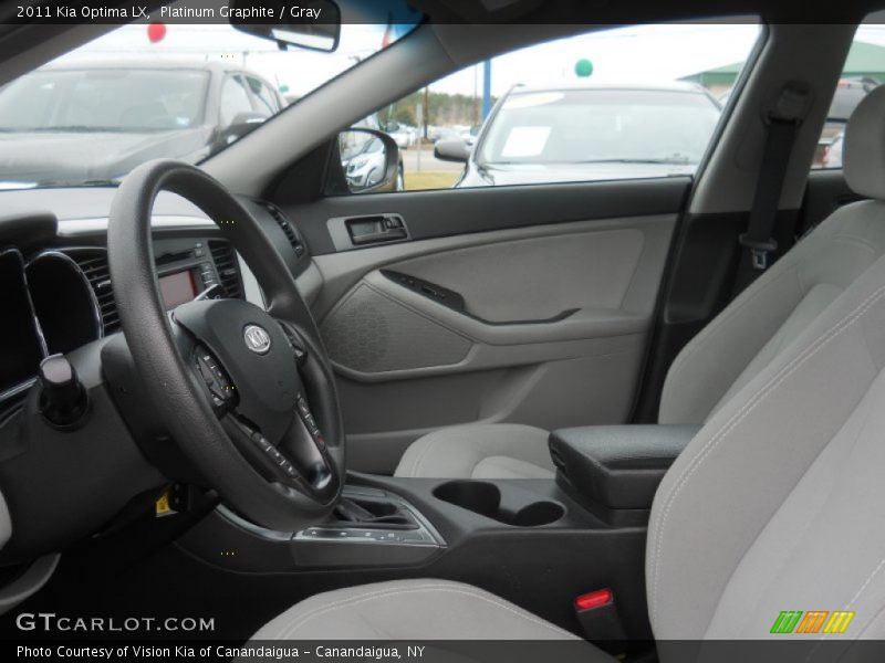 Platinum Graphite / Gray 2011 Kia Optima LX