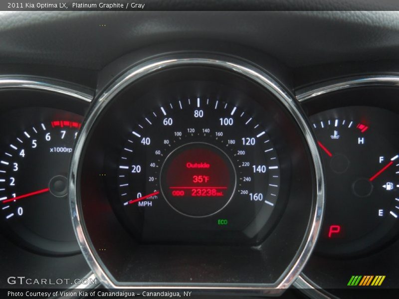 Platinum Graphite / Gray 2011 Kia Optima LX
