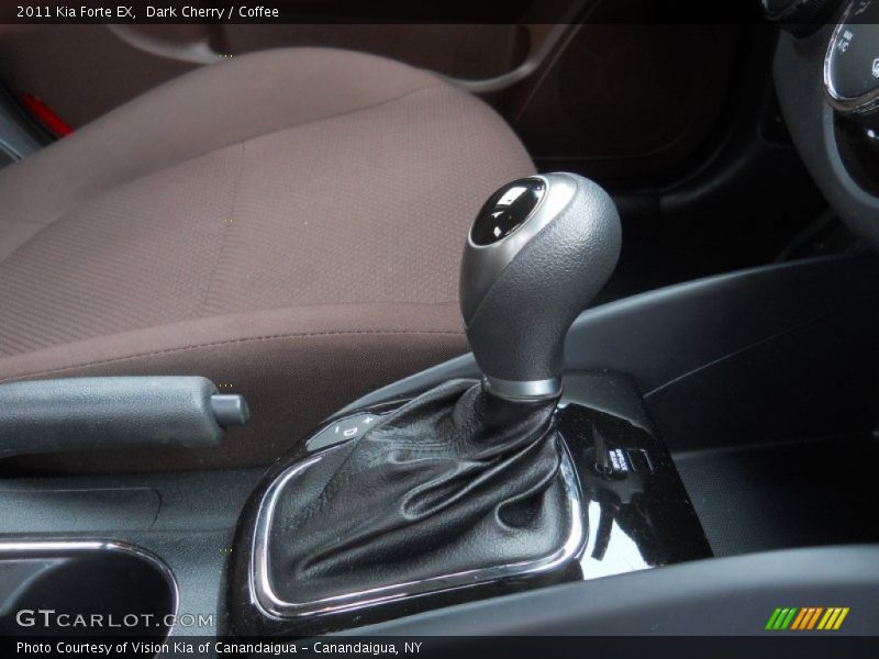Dark Cherry / Coffee 2011 Kia Forte EX