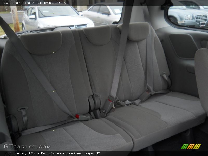 Glacier Blue / Gray 2011 Kia Sedona LX