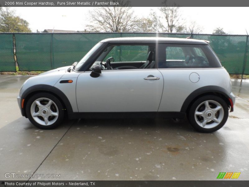 Pure Silver Metallic / Panther Black 2006 Mini Cooper Hardtop
