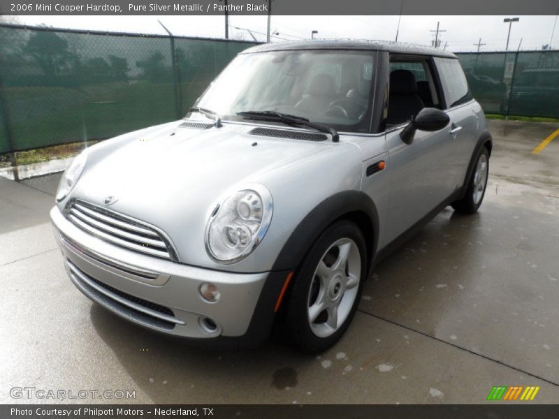 Pure Silver Metallic / Panther Black 2006 Mini Cooper Hardtop